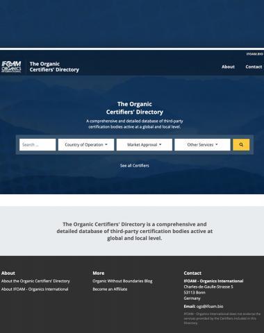 The Organic Certifiers' Directory