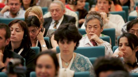 IFOAM Members gathering at the GA